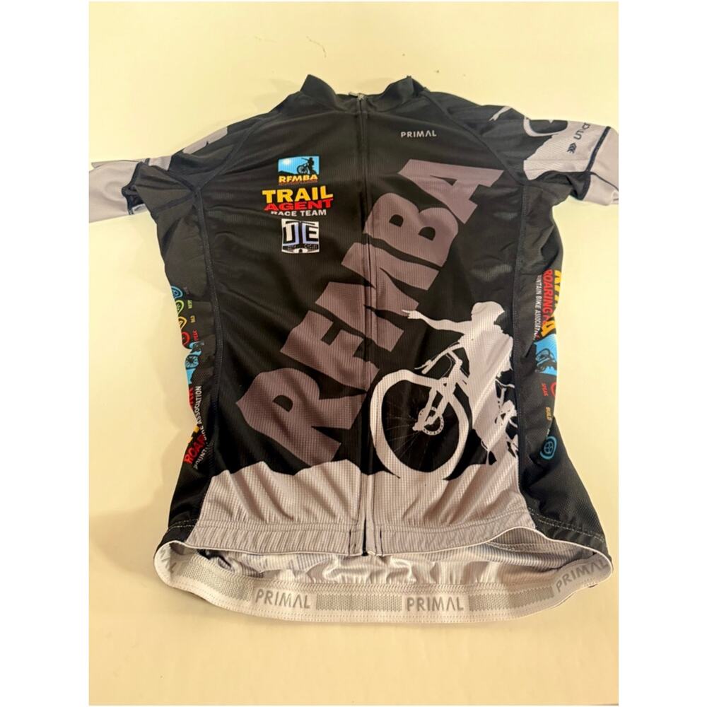 Primal Black & Gray REMBA Trail Agent Cycling Jersey